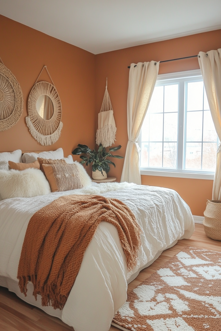7 Ways to Achieve a Cozy Bedroom Retreat Using Warm Color Schemes