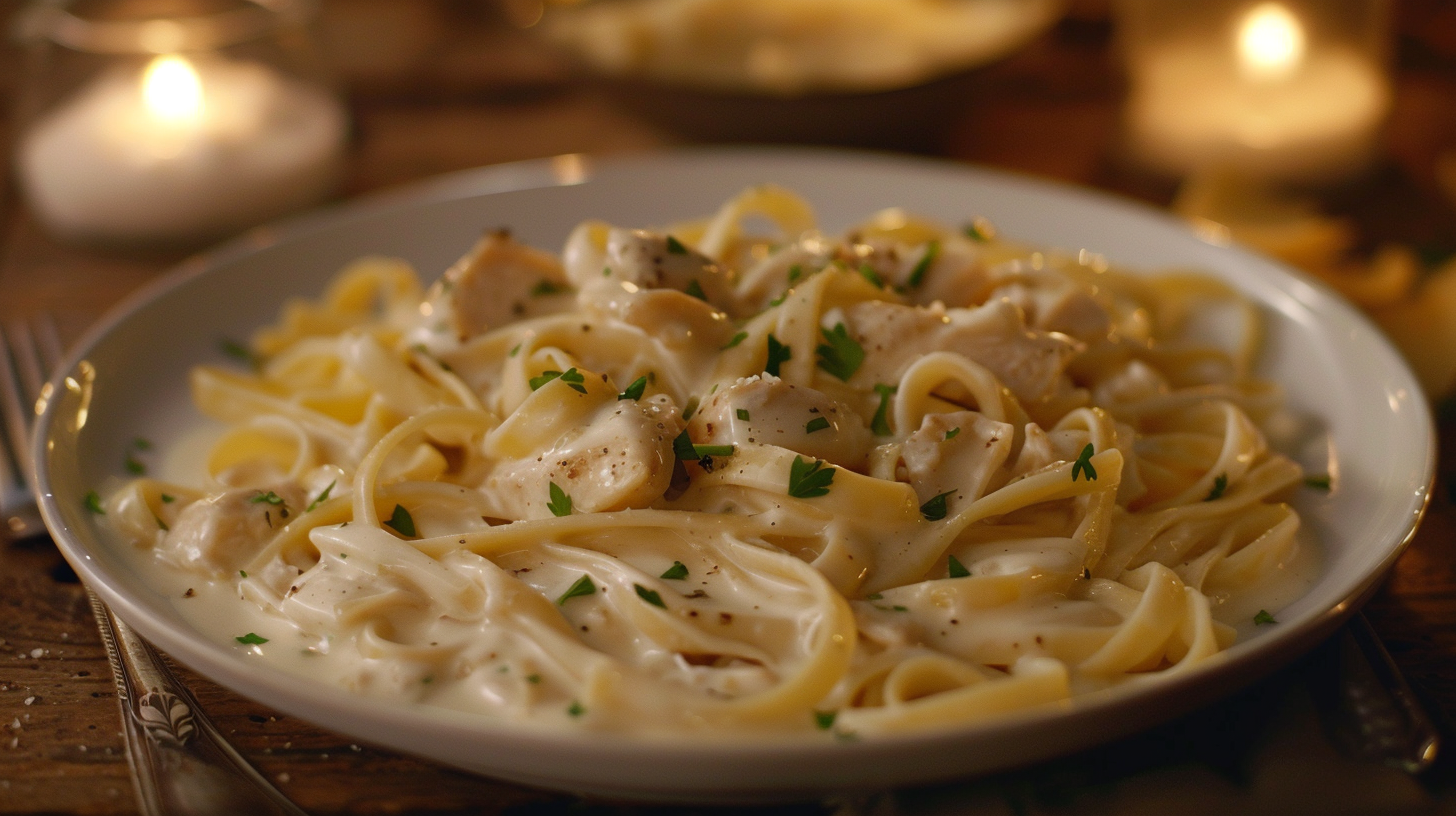 Creamy Chicken Alfredo Pasta - Urban Comfort St Pete