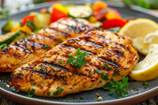 Grilled Lemon Herb Chicken