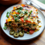 Vegetarian Black Bean and Corn Casserole