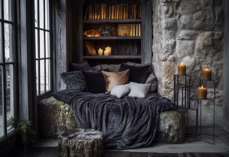 Dark and Cozy Bedroom Ideas