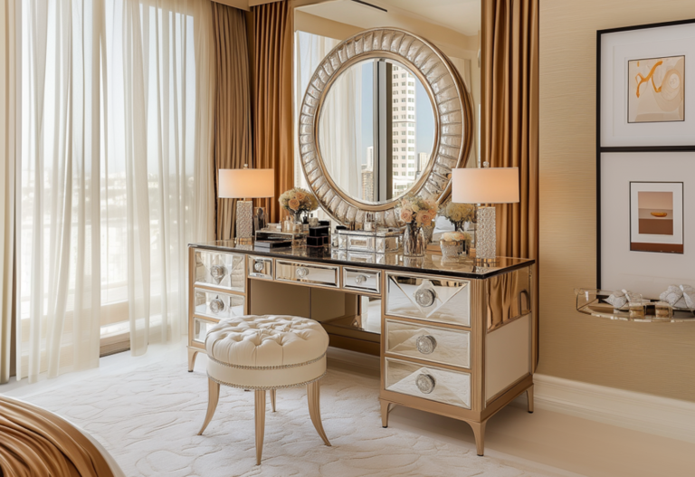 Glamorous Bedroom Makeover