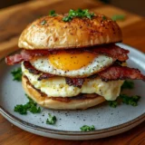Bacon Egg and Cheese Breakfast