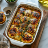 Baked Honey Mustard Chicken Thighs