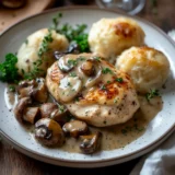 Chicken Breasts Mushroom Wine Sauce