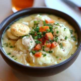 Creamy Chicken Dumplings Biscuit