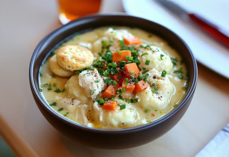 Creamy Chicken Dumplings Biscuit
