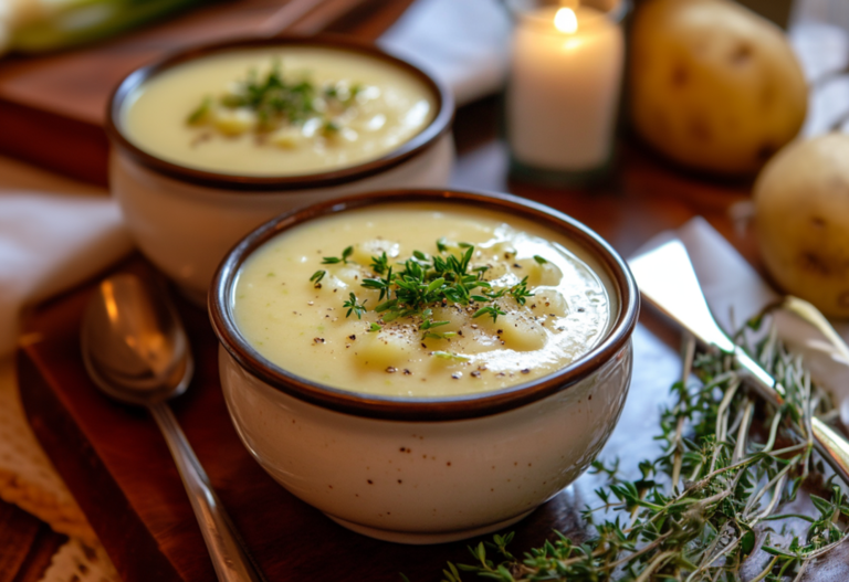 Creamy Potato and Leek Soup