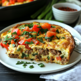 Ground Sausage Frittata