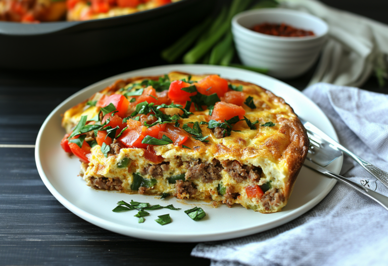 Ground Sausage Frittata