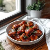 Honey BBQ Chicken Thighs