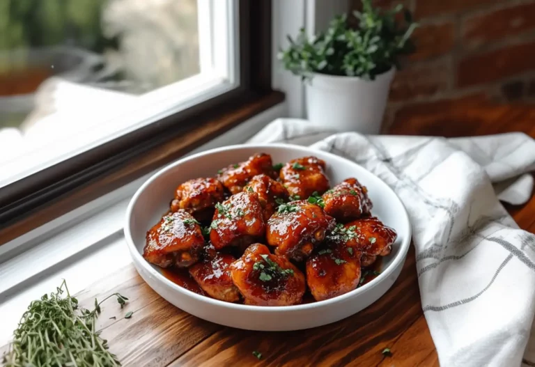 Honey BBQ Chicken Thighs