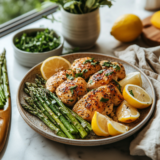 Lemon Garlic Chicken Asparagus