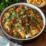 Mexican Enchilada Casserole Beef