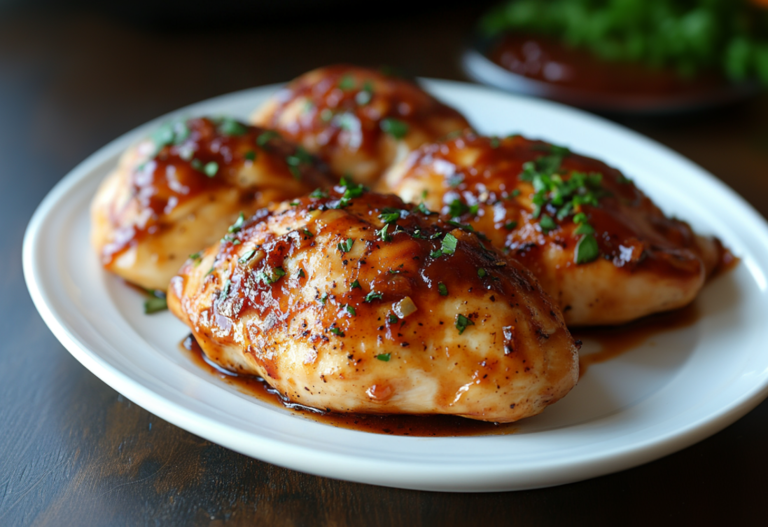 Oven-Baked BBQ Chicken Breasts