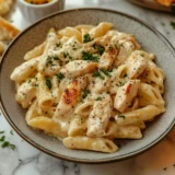Rotisserie Chicken Alfredo Pasta