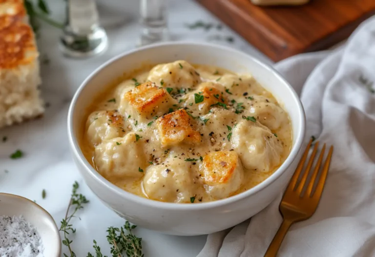 Slow Cooker Chicken and Dumplings