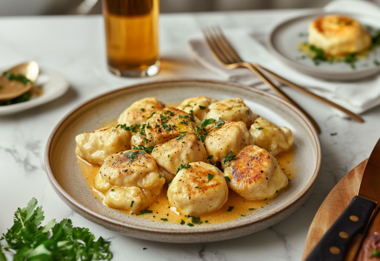 Slow Cooker Chicken and Dumplings