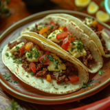 Spicy Beef Tacos With Homemade Salsa