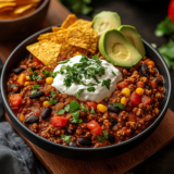 Spicy Ground Turkey Chili
