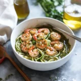 Zucchini Noodles Grilled Shrimp