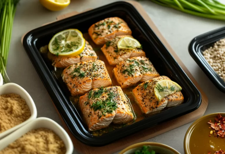 Baked Salmon Dill Lemon