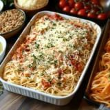 Chicken Parmesan Spaghetti