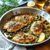 Chicken Piccata Lemon Butter Sauce