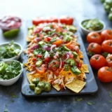 Crockpot BBQ Chicken Nachos
