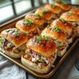 Crockpot Chicken Sliders Pickles