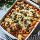 Ground Beef Spinach Stuffed Shells