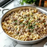 One-Pot Ground Beef Stroganoff