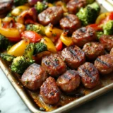 Sheet Pan Sausage Veggies