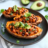 Sweet Potatoes Black Beans Avocado