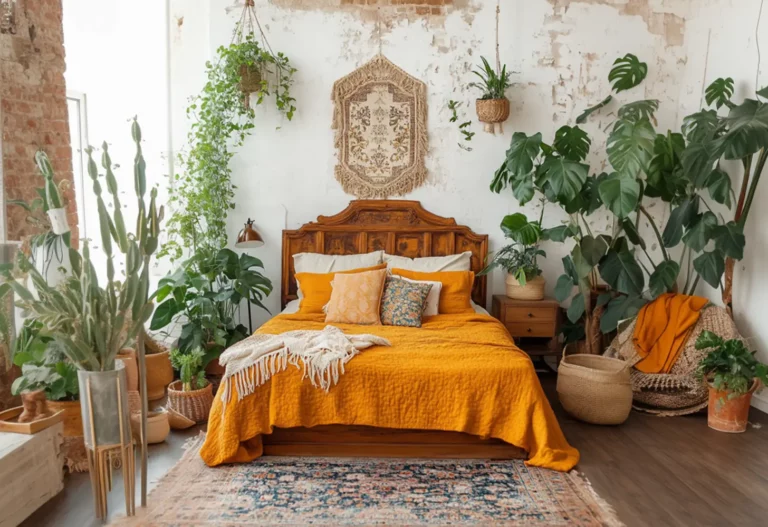 What Defines a Boho Bedroom