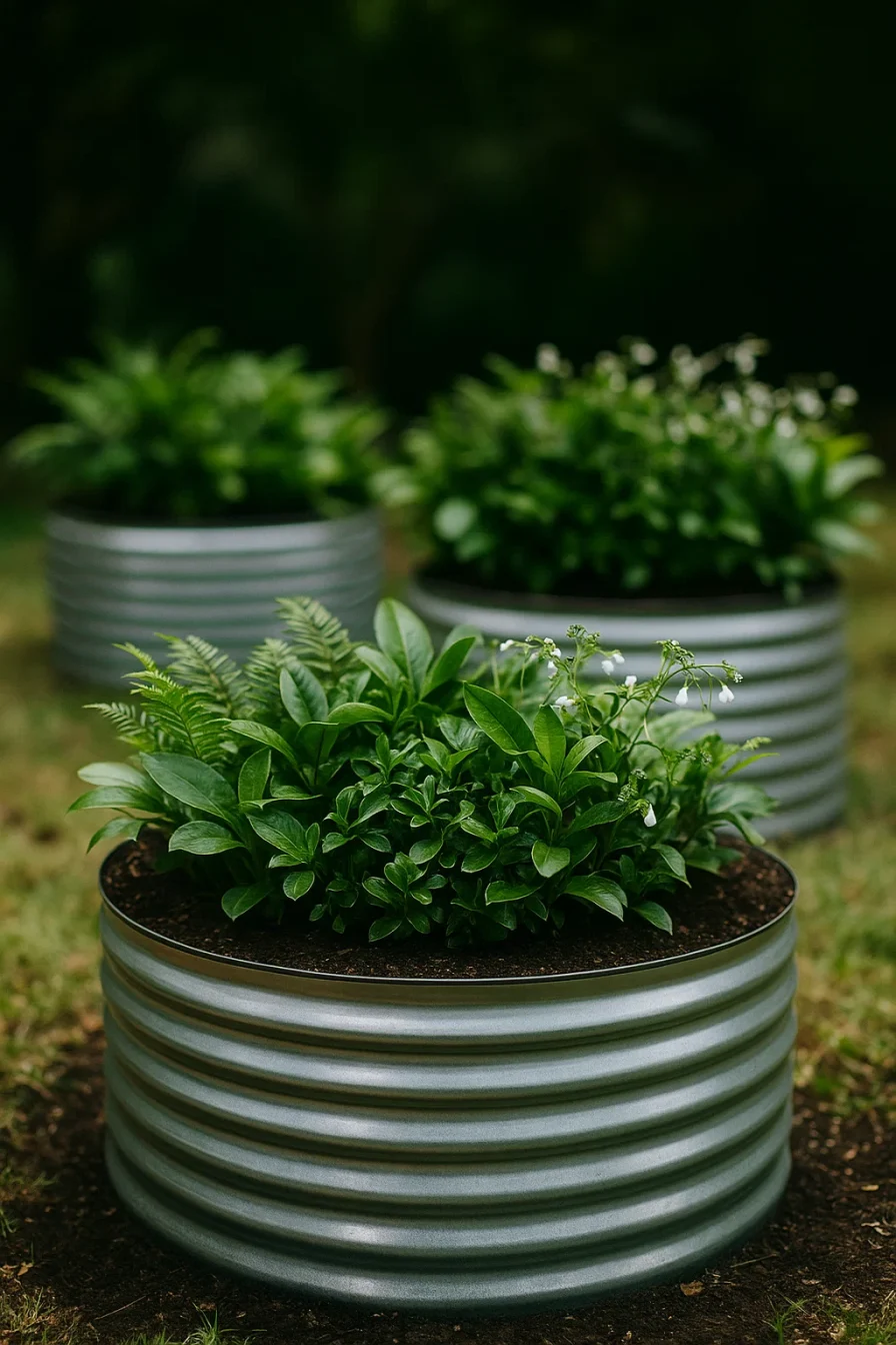Galvanized Raised Garden Bed Outdoor